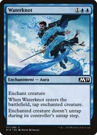 Waterknot - Core Set 2019 - Magic: The Gathering card