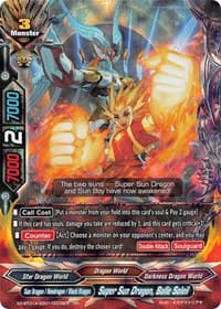 Super Sun Dragon, Balle Soleil - Solar Strife - Future Card BuddyFight card