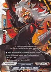 Demon Lord's Fang, Rouga - Solar Strife - Future Card BuddyFight card