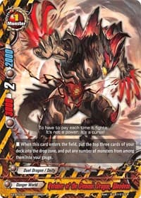 Retainer of the Demonic Dragon, Bloodeon - Solar Strife - Future Card BuddyFight card