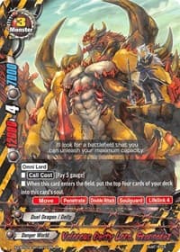 Valorous Deity Lord, Grangadez - Solar Strife - Future Card BuddyFight card