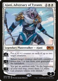 Ajani, Adversary of Tyrants - Core Set 2019 - Magic: The Gathering card