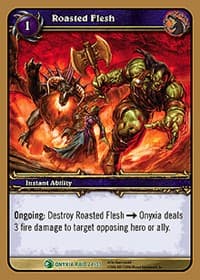 Roasted Flesh - Onyxia's Lair - WoW card