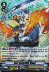 King of Knights, Alfred - V-BT01: Unite! Team Q4 - Cardfight Vanguard card