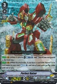 Perfect Raizer - V-BT01: Unite! Team Q4 - Cardfight Vanguard card