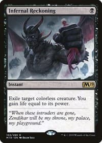 Infernal Reckoning - Core Set 2019 - Magic: The Gathering card