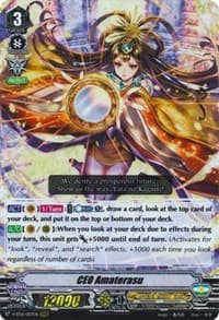 CEO Amaterasu - V-BT01: Unite! Team Q4 - Cardfight Vanguard card