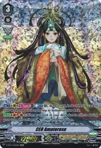 CEO Amaterasu (OR) - V-BT01: Unite! Team Q4 - Cardfight Vanguard card