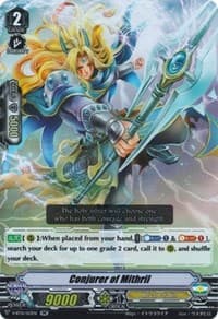 Conjurer of Mithril - V-BT01: Unite! Team Q4 - Cardfight Vanguard card
