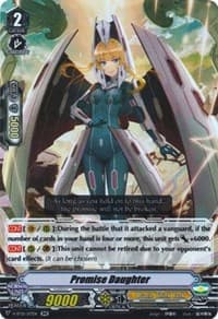Promise Daughter - V-BT01: Unite! Team Q4 - Cardfight Vanguard card