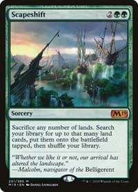 Scapeshift - Core Set 2019 - Magic: The Gathering card