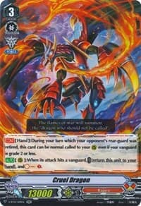 Cruel Dragon - V-BT01: Unite! Team Q4 - Cardfight Vanguard card