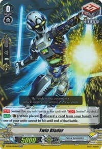 Twin Blader - V-BT01: Unite! Team Q4 - Cardfight Vanguard card