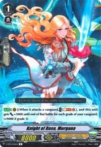 Knight of Rose, Morgana - V-BT01: Unite! Team Q4 - Cardfight Vanguard card