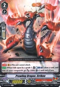 Prowling Dragon, Striken - V-BT01: Unite! Team Q4 - Cardfight Vanguard card