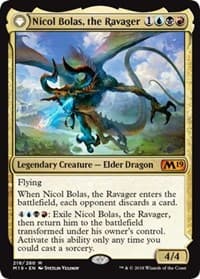 Nicol Bolas, the Ravager - Core Set 2019 - Magic: The Gathering card