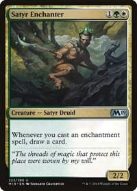 Satyr Enchanter - Core Set 2019 - Magic: The Gathering card