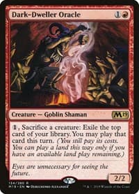 Dark-Dweller Oracle - Core Set 2019 - Magic: The Gathering card