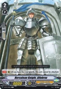 Herculean Knight, Allobrox - V-BT01: Unite! Team Q4 - Cardfight Vanguard card