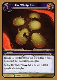 The Whelp Pits - Onyxia's Lair - WoW card