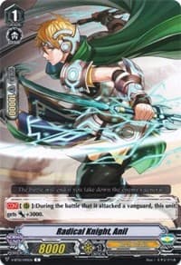 Radical Knight, Anil - V-BT01: Unite! Team Q4 - Cardfight Vanguard card