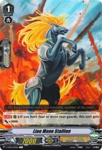 Lion Mane Stallion - V-BT01: Unite! Team Q4 - Cardfight Vanguard card