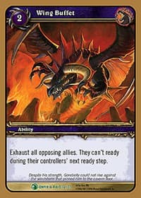 Wing Buffet - Onyxia's Lair - WoW card