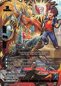 Fourth Crimson Chieftain, Drum - Solar Strife - Future Card BuddyFight card
