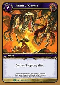 Wrath of Onyxia - Onyxia's Lair - WoW card