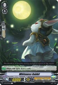 Whiteness Rabbit - V-BT01: Unite! Team Q4 - Cardfight Vanguard card