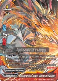 Clashing Crimson Battler, Guns Knuckle Dragon - Solar Strife - Future Card BuddyFight card