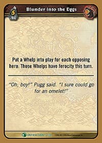 Blunder into the Eggs - Onyxia's Lair - WoW card