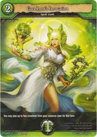 Gaea Lord's Invocation - Surge of Titans - Dragoborne card
