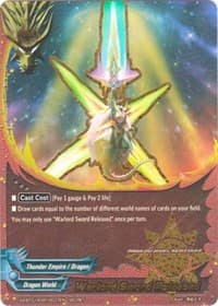 Warlord Sword Released - Solar Strife - Future Card BuddyFight card