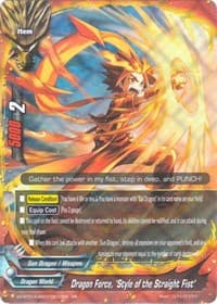 Dragon Force, "Style of the Straight Fist" - Solar Strife - Future Card BuddyFight card