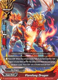 Flarefang Dragon - Solar Strife - Future Card BuddyFight card