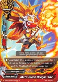 Mera Blade Dragon "SD" - Solar Strife - Future Card BuddyFight card