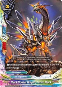 Black Crystal Dragon, Lucien Black - Solar Strife - Future Card BuddyFight card