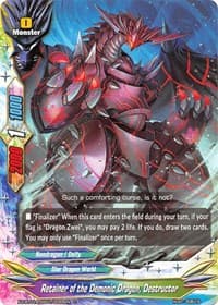 Retainer of the Demonic Dragon, Destructor - Solar Strife - Future Card BuddyFight card