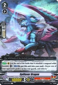 Spillover Dragon - V-BT01: Unite! Team Q4 - Cardfight Vanguard card