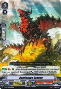 Dominance Dragon - V-BT01: Unite! Team Q4 - Cardfight Vanguard card