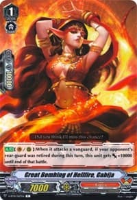 Great Bombing of Hellfire, Gabija - V-BT01: Unite! Team Q4 - Cardfight Vanguard card