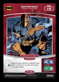 Deathstroke - Expert Tactician - Batman - MetaX TCG card