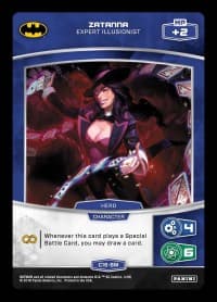 Zatanna - Expert Illusionist - Batman - MetaX TCG card