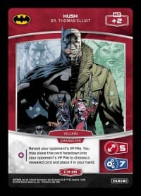 Hush - Dr. Thomas Elliot - Batman - MetaX TCG card