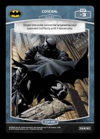 Conceal - Batman - MetaX TCG card