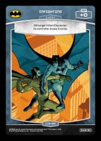Infighting - Batman - MetaX TCG card