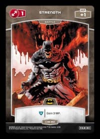 1 Strength (C39-BM) - Batman - MetaX TCG card