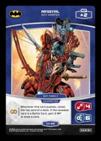 Arsenal - Roy Harper - Batman - MetaX TCG card