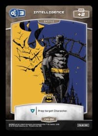 3 Intelligence (C45-BM) - Batman - MetaX TCG card